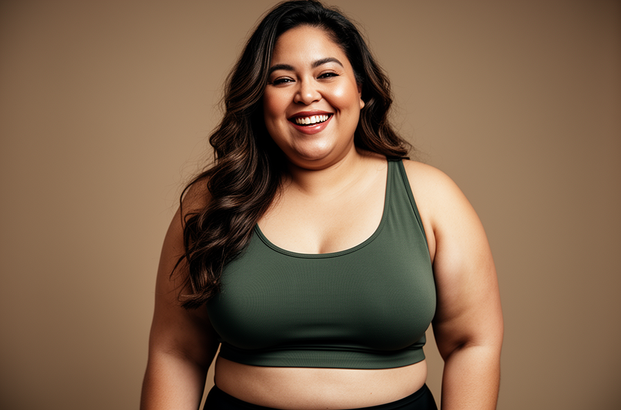 plus size crop tops